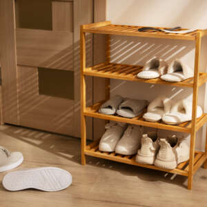 Sleek Shoe Rack