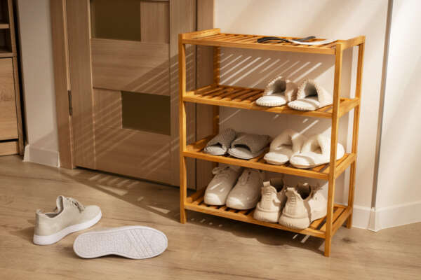 Sleek Shoe Rack